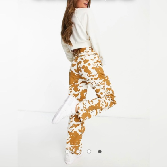 Obey Straggler Cow Print Pants - Picture 13 of 15